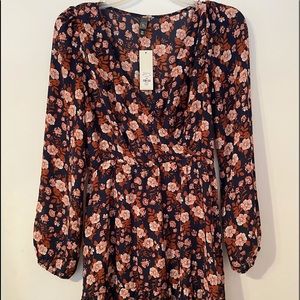 Francescas long sleeve mini dress